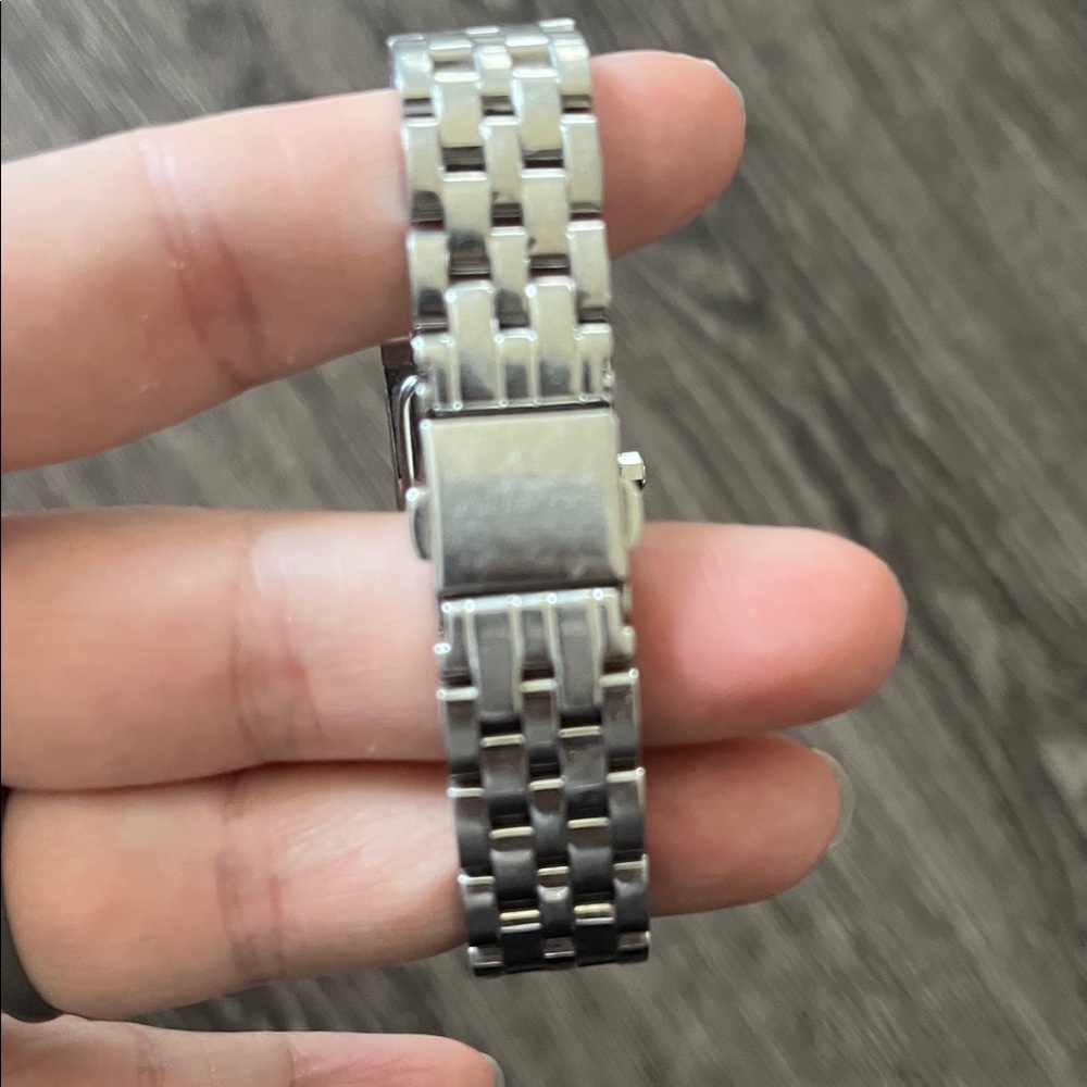 Michael Kors MK3127 Silver Rectangular jewel Women's Watch - Picture 5 of 7
